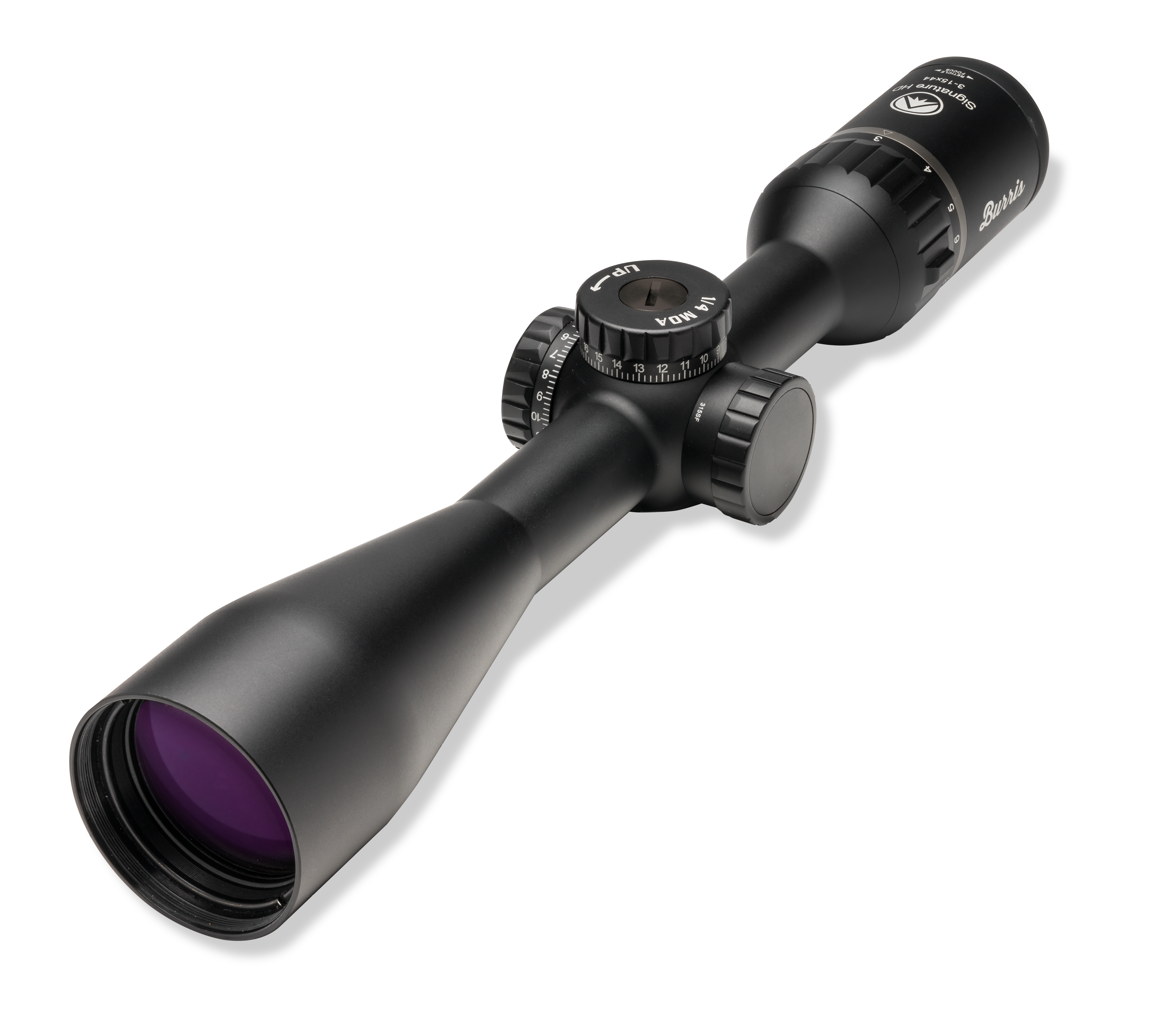Burris Signature HD riflescope diagram